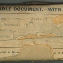 Envelope - Military Papers